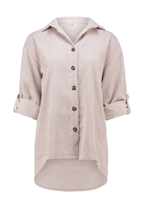 HaILYS Cord-Hemd 'Ro44bina' SP-PO24032202-98402