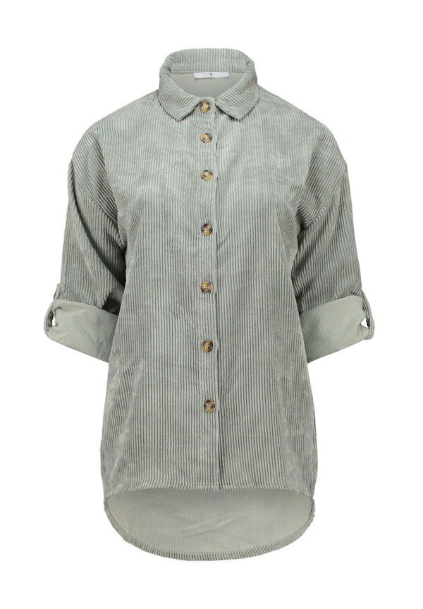 HaILYS Cord-Hemd 'Ro44bina' SP-PO24032202-55001