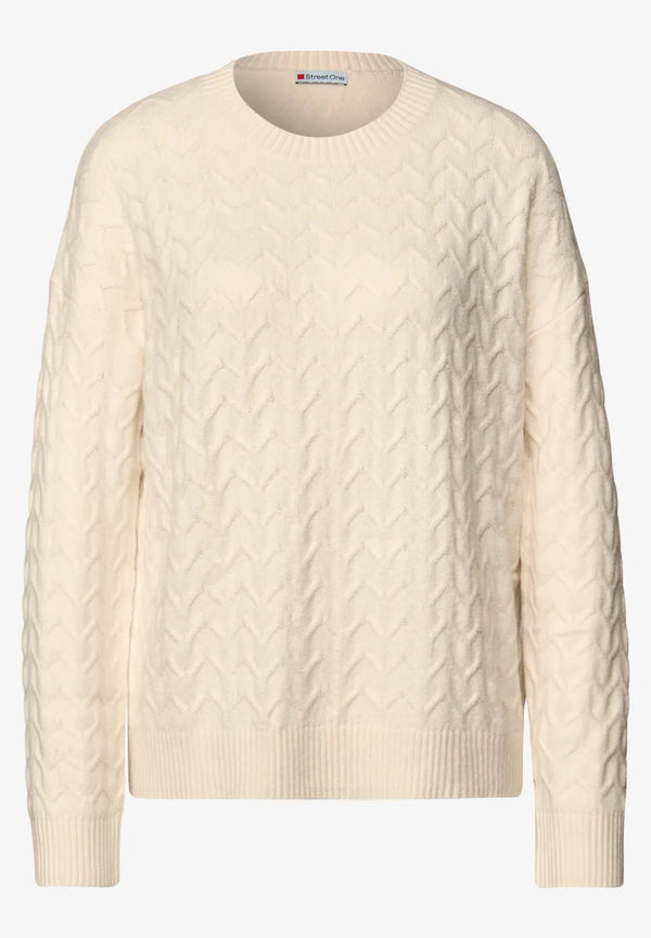 Street One 'Kuscheliger Strukturpullover' A303300-16351