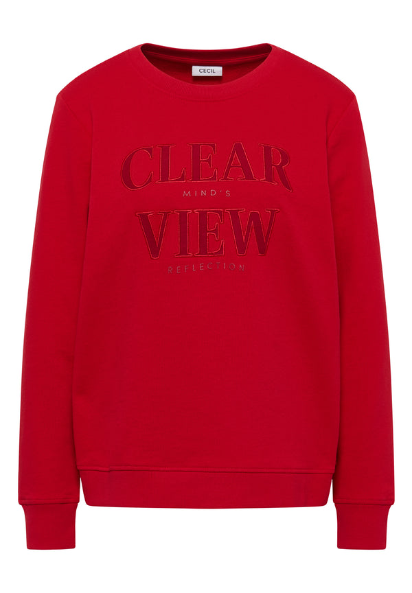 CECIL 'Sweatshirt mit Wording' B303487-36953