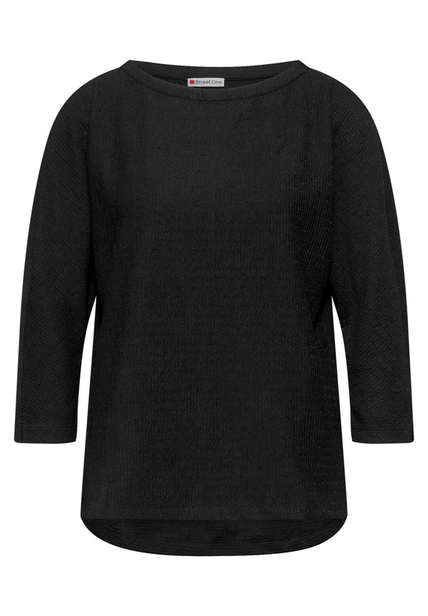 Street One 'Glitzerndes Strukturshirt' A323842-10001