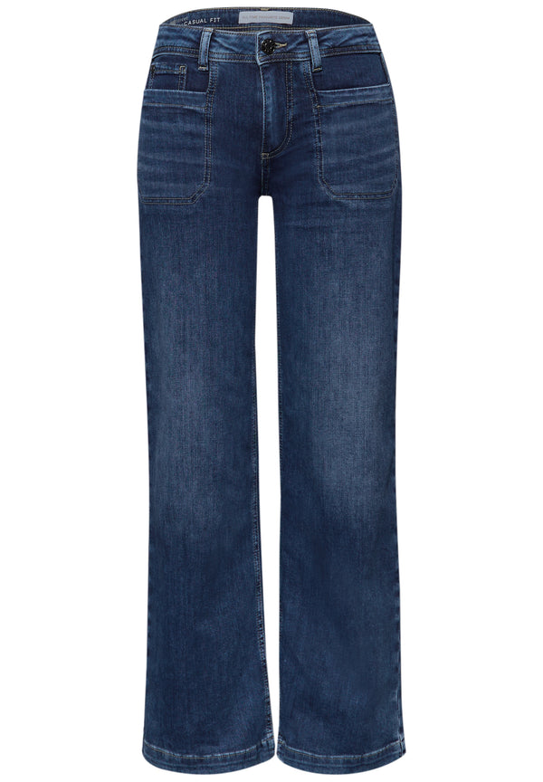 Street One 'Wide Leg Jeans' A379518-17235