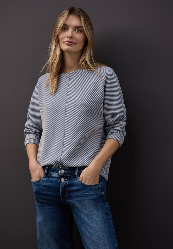 Street One 'Two-Tone Strukturshirt' A324407-27149